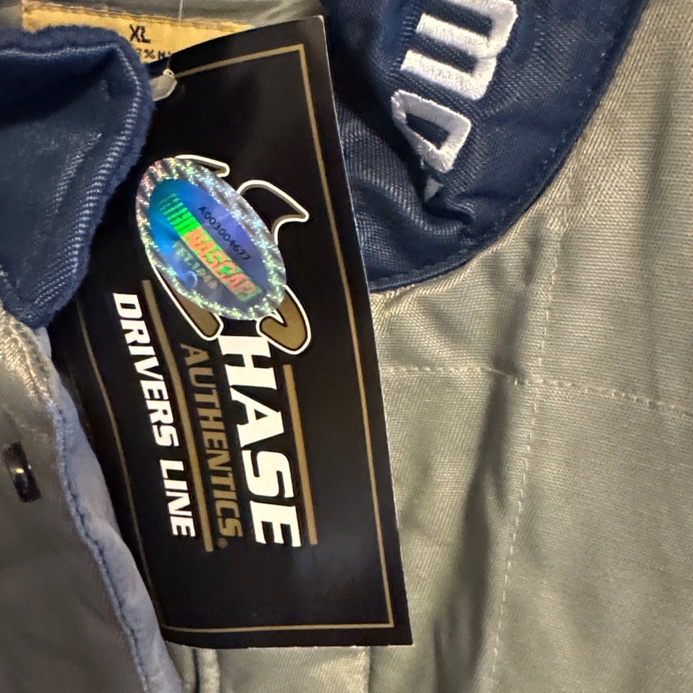 Chase Authentics Gray and Blue Performance Jacket - Picture 8 of 9